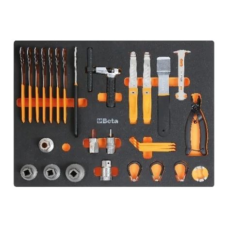 Beta MM400 Moule thermoformé souple pour l'entretien des vélos 29 Pcs.