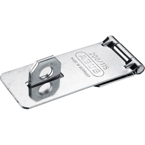 ABUS Mechanical 200/95 Hasp & Staple with Carded Packaging – 95mm Security Locking Hardware (1/2)