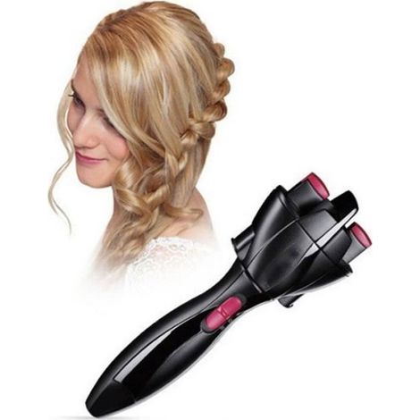 Tresseuse Cheveux - Machine À Tresser Automatique - Pour Coiffure Maison ou Voyage - Fonctionne Avec 2 Piles AA - 1 Pièce (1/5)