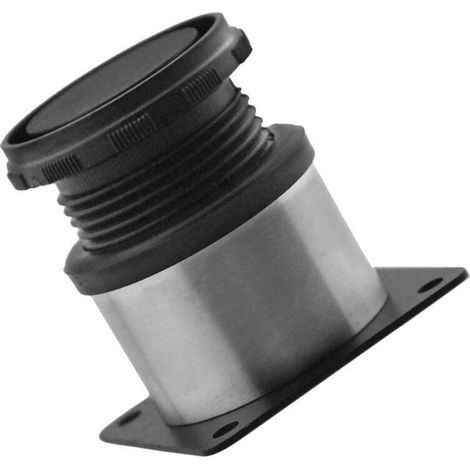 Set mit 4 höhenverstellbaren Möbelfüßen aus Edelstahl für Sofa, Tisch, Schrank – 6 cm – 6 cm – 5 cm (1/2)