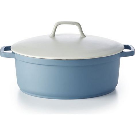 Plat à rôtir en aluminium avec couvercle 6L - 31cm papillon / burka (1/3)