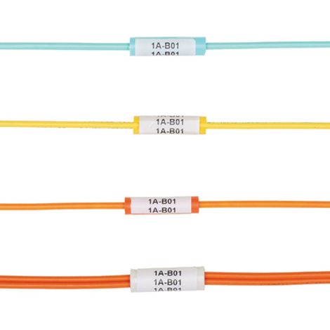 Panduit NWSLC2-7Y manchon d'identification pour câbles à fibre optique 3 mm blanc