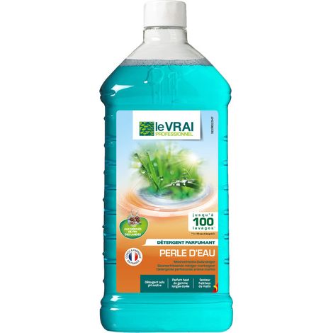 Le Vrai Detergent Surodorant Desinfactant Perle D'eau 1 Litre - Le Vrai