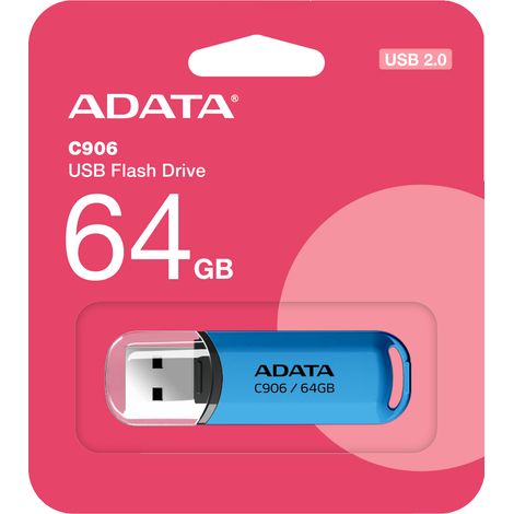 Clé USB Adata C906 64 Go - Bleue