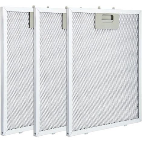 Catherine – Filtre pour hotte aspirante 3 pièces 320 x 260mm – Filtration 5 couches – Compatible AEG, Whirlpool et autres marques