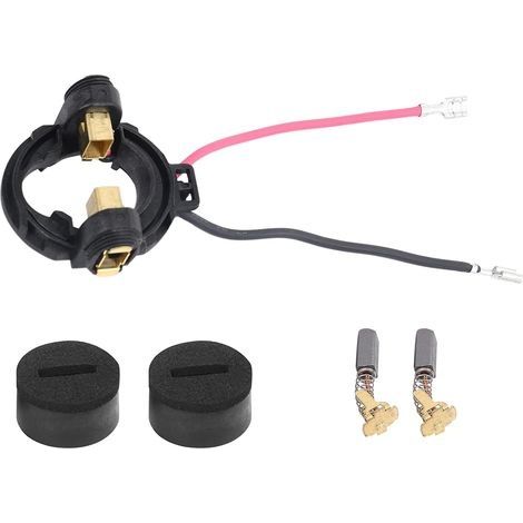 – Bouchon de support de balai charbon pour Hitachi – Lot de 2 bouchons et 2 balais – Installation facile et rapide – Durabilité optimale - Ce18Dsl (1/5)