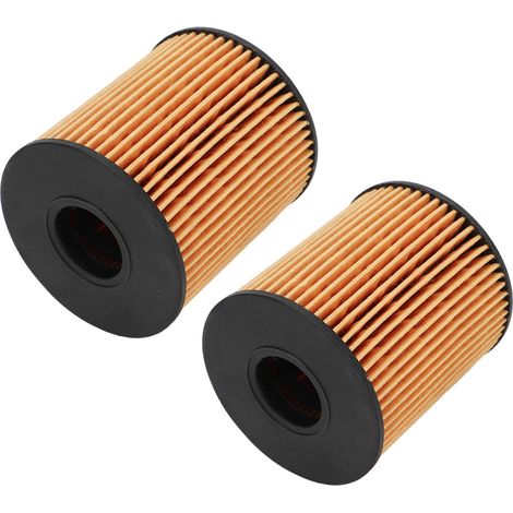Lot de 2 filtres à huile 1109CK, protection moteur haute performance longue durée avec joint torique, compatibles avec Citroën Sega C-Élysée C4. (1/5)