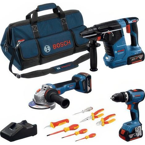 BOSCH-B KIT TRAPANO C/PERC+SMERIGL+MARTELLO PERF - 1 pezzo