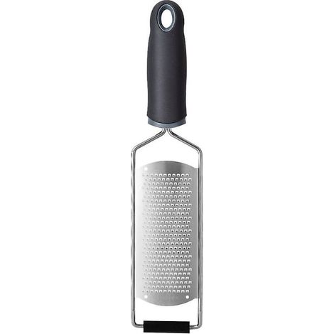 Râpe Microplane à gros grains en acier inoxydable noir (1/4)
