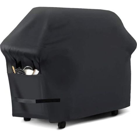 Housse Barbecue Gaz,Housse De Protection 210D Etanche,Housse De Protection pour Barbecue XL Sangle Ajustable,Convient La Plupart des Grill (145 61 117cm) (1/5)