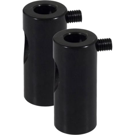 Pack de 2 Crochets de Plafond Décentralisateurs Noirs Déplace Lumière Lampes Support Décoratif Décentralisateur pour Lampes Murales ou de Plafond (1/4)