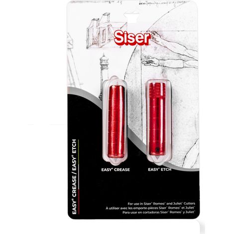 Easy Crease/Easy Etch Tools – Pointe de gravure pour métal et outil de rainurage pour carton, compatible avec traceurs. (1/4)