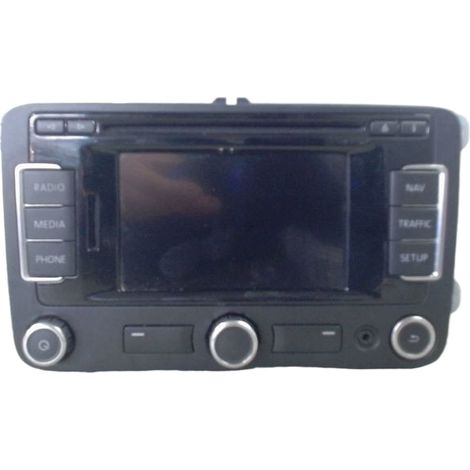[PRODUIT D'OCCASION] Autoradio SEAT Leon 2009- ♻️ Ref Oe. 5p0035191d - Garantie à vie (1/2)