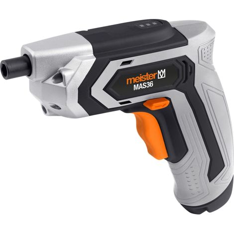 Visseuse sans fil - MEISTER - MAS36 - Batterie 3,6V Li-ion 2,0 Ah - Rotation 5 Nm - 220 tours/min - LED (1/5)