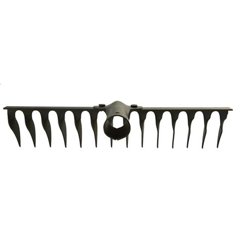 RASTRELLO SARCHIATORE AERATORE ARIEGGIATORE TESTA 14 DENTI ACCIAIO AUSTRALIAN