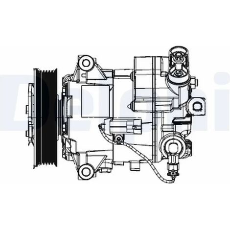 Compresseur, climatisation Delphi Technologies TSP0155948 OPEL 13250604 13250609