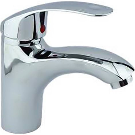 CHROM-MISCHBATTERIE-MONTAGESATZ FÜR WASCHBECKEN IM BADEZIMMER JH-8061 (1/4)