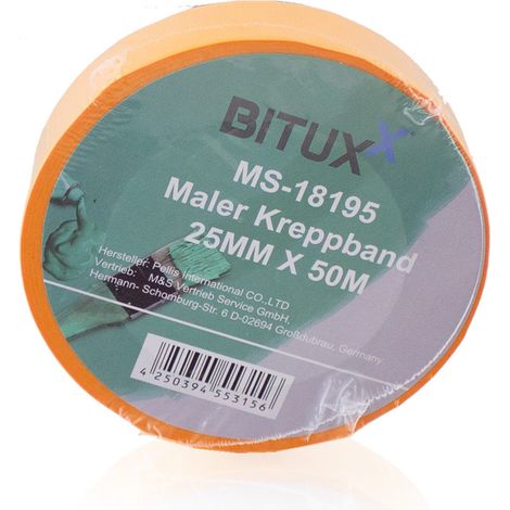 50M Profi Maler Kreppband Goldband Abdeckband Klebeband 25 mm (1/2)