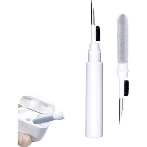 Kit de nettoyage 3 en 1 pour AirPods - Stylo de nettoyage multifonction - Accessoire d'entretien (1/5)