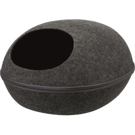 Abri liva, feutre 40 × 24 × 47 cm, anthracite (1/5)