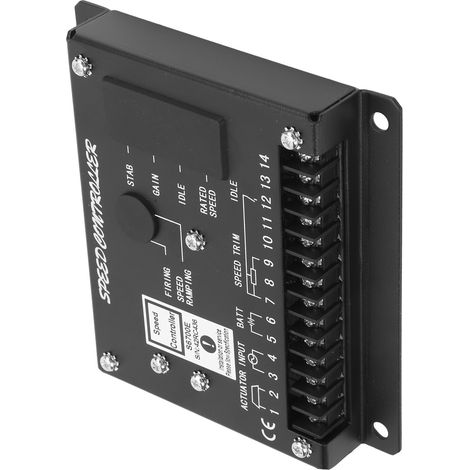 Régulateur de vitesse du moteur électronique multifonction pour groupe électrogène diesel S6700E 12-32 V (1/5)