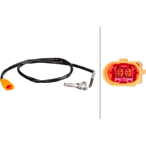 Capteur, température des gaz Hella 6PT 010 376-261 SEAT 03P 906 088 D 03P906088D