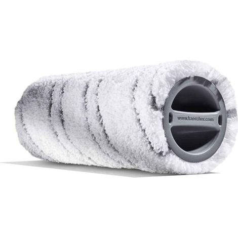 2 Rouleaux Brosse Microfibre Gris Pour Karcher FC5 Nettoyage Sol (1/5)