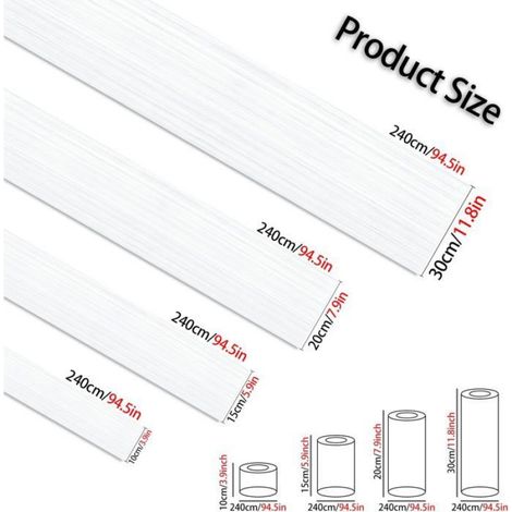 1 Rouleau Frise Murale Adhésive 20x240cm PVC Imperméable Décoration Intérieure Salon Chambre (1/5)