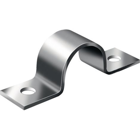 Morsetto Dx L49xP40mm STA zincato blu per tubi 49mm 1 3/4 pollici VORMANN (Per 10)