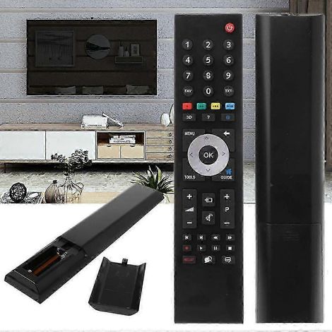 Télécommande de remplacement noire TP7187R pour téléviseur intelligent Grundig