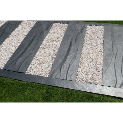 Stapsteen in leisteen Rechthoek 120x30 - Pak van 20 Stuks (1/5)