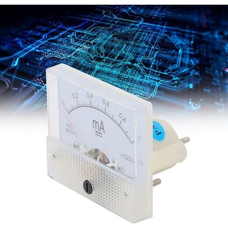 85C1 DC 0 1MY pointer ammeter meter of measured of current (1/5)