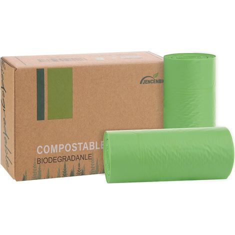 Sacs poubelle compostables, 30 litres, 8 gallons (1/5)