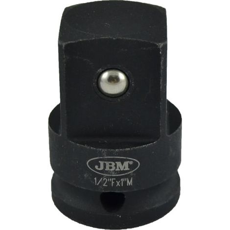 Adaptateur d'impact 1/2"H 1"M – Pour boulonneuse à chocs – Couple élevé 165Nm – JBM11963