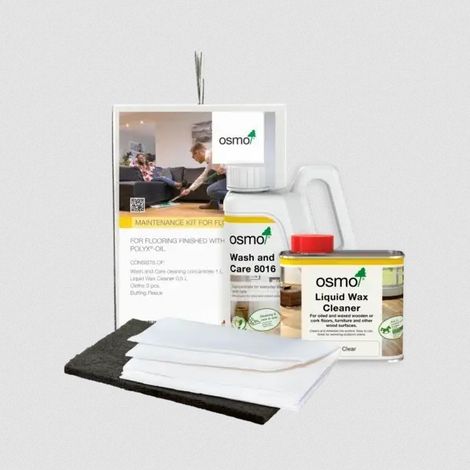 Set d'entretien pour parquets - OSMO