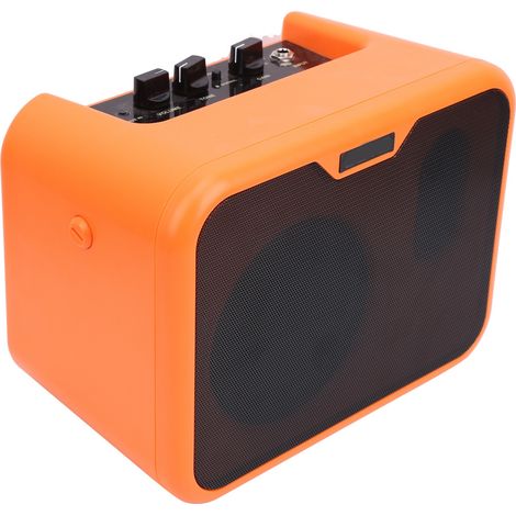Enceinte portable Sound Box, amplificateur acoustique double canal pour guitare folk/en bois 220-240 V (1/5)