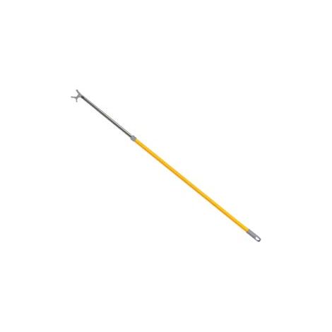 ASTA APPENDIABITI ESTENSIBILE IN METALLO VERNICIATO- - cm.86/148 - 2 pezzi APEX