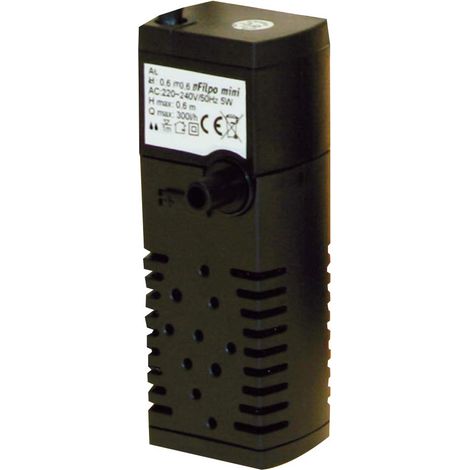 Amtra FILPO Mini- Filtro Interno per acquari di Piccole Dimensioni - 200lt/h - 2,0 Watt (1/3)