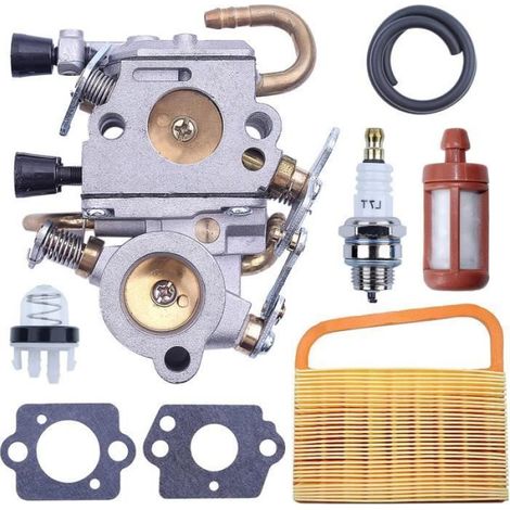 Pour STIHL TS410 TS420 Saw Cut Off en béton, kit de carburateur, remplacez la pièce pour 4238-120-0600, remplacez le zama pour C1Q (1/4)