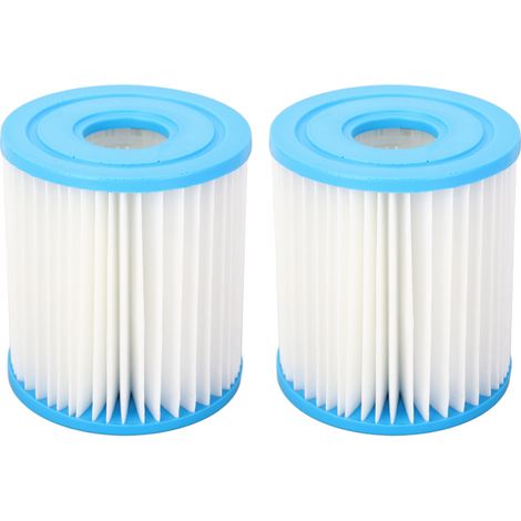 Cartucho de filtro para piscina tipo H, cartucho de repuesto para bomba de piscina 29007E (2 unidades) (1/5)
