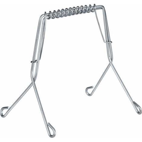 Pinces à viande de cuisine, boucles, 10 pièces, acier inoxydable, WENKO (1/5)