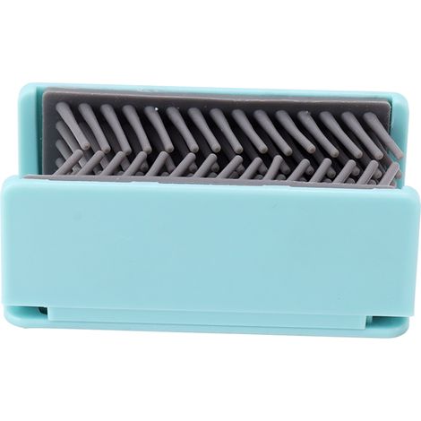 Piège à cheveux réutilisable en silicone pour baignoire et salle de bain, évitant ainsi les obstructions. (1/5)