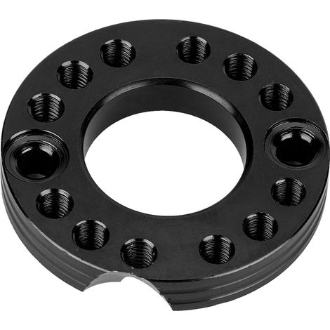 Déflecteur de collecteur d'admission de régulateur de carburateur CNC 28 mm, adapté aux petites motos tout-terrain (noir). (1/5)