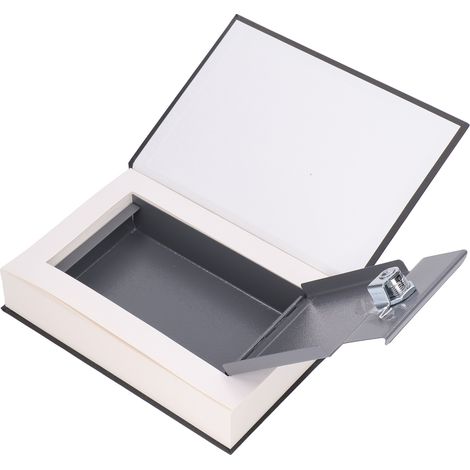 Coffre-fort Livre Métal Réaliste avec Serrure à Clé pour Bijoux, Argent et Cartes - Voyage vers l'Ouest (1/5)
