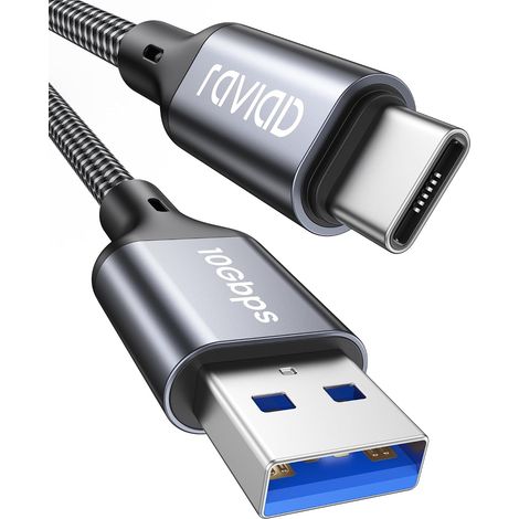 Cable USB C Charge Rapide USB 3.2 Gen 2 10Gbps, 2M Cable USB (1/5)