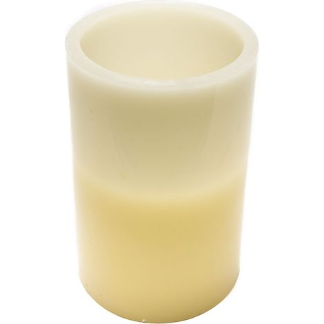 TrendLine LED Kerze aus Wachs Flammenlose Kerze Wachskerze