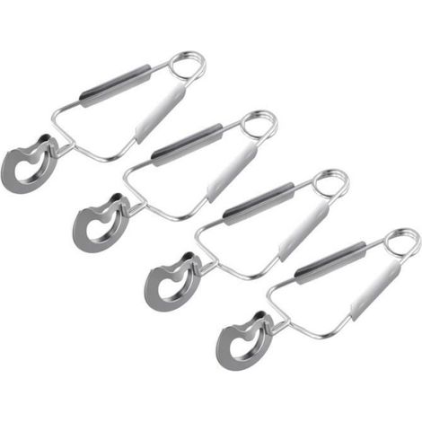 4pcs Pinces à escargot inox, Fourchettes fruits de mer Cuneary (1/5)