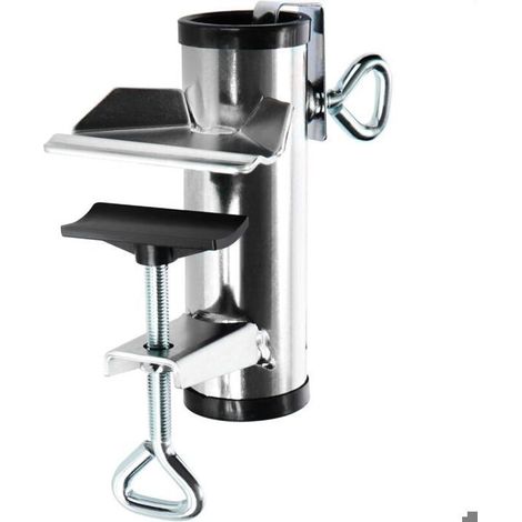 Porte-Parasol en métal - Pied de Parasol pour Balcon, terrasse ou Table - Porte-Parasol de Balcon XL (Ø 25-38mm ) (1/4)