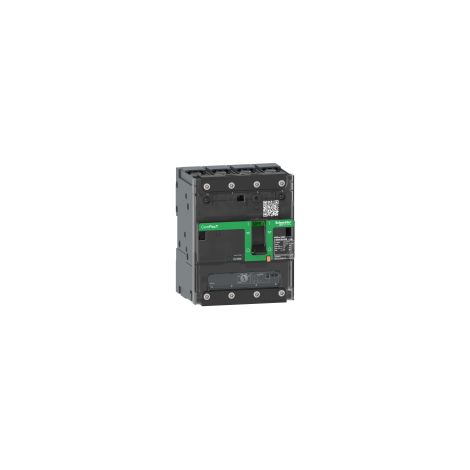 ComPacT NSXmE - disjoncteur - TM-D 125A - 4P4D - 16kA - borne à cosses - C12E4TM125B