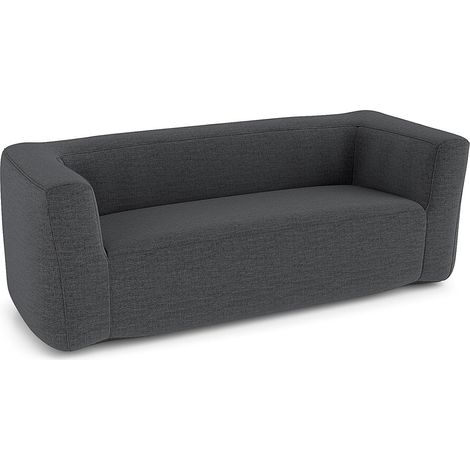 COSTWAY Canapé Gonflable 2-3 Places, Canapé Double Portable avec Housse Détachable, Accoudoirs Larges & Siège Spacieux, Gonflage Facile, Chaise Longue Gonflable pour Salon, Bureau, Chambre (Gris) (1/2)